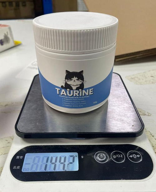Taurine Powder For Cats Gentle Soothing Care For Your Pet